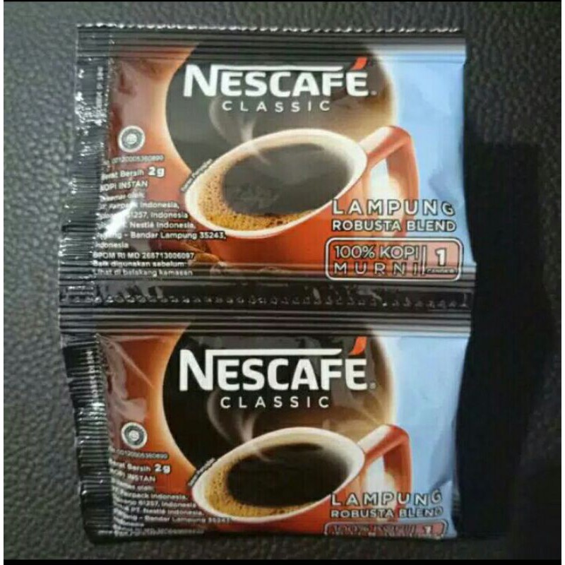 

Puri Segar Shop, Nescafe classic 1 Pack isi 10X2 Gram