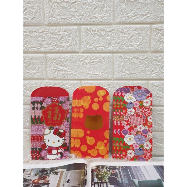 

Set Angpao/Red Pocket/Hongbao Imlek Hello Kitty Panjang Ori