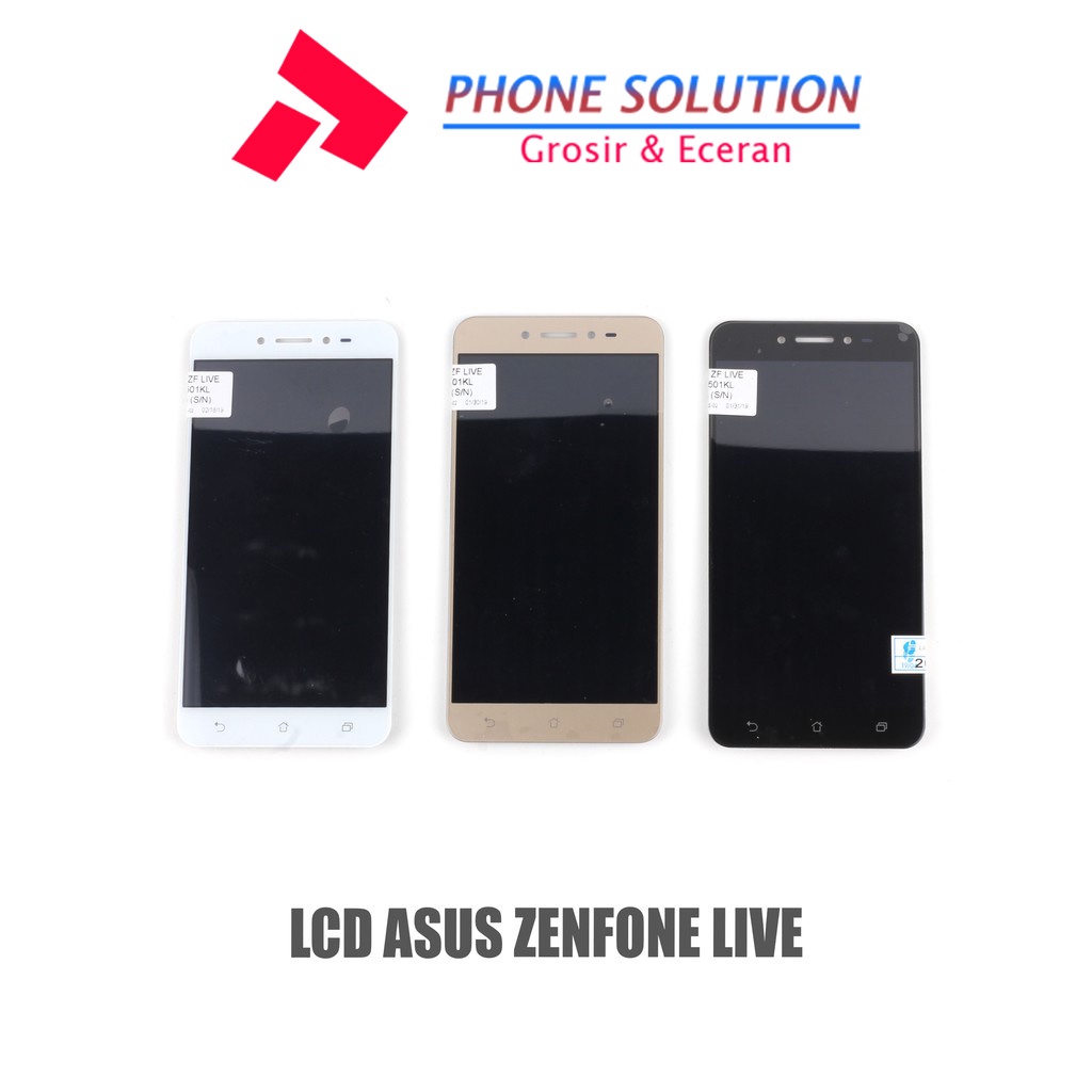 LCD Asus Zenfone Live  LCD Asus Zenfone ZB501KL Fullset Touchscreen // Supplier LCD Asus Zenfone Live - Garansi 1 Bulan