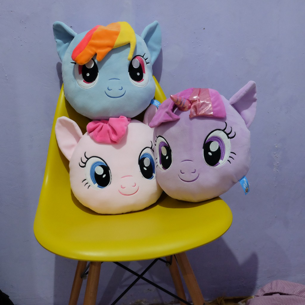 bantal soft lembut kuda pony boneka bantal punggung animal kantor office souvenir itu hamil kado