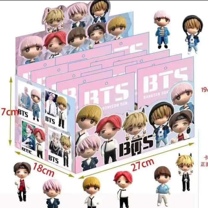 ITN - boneka figure BTS bt21 random