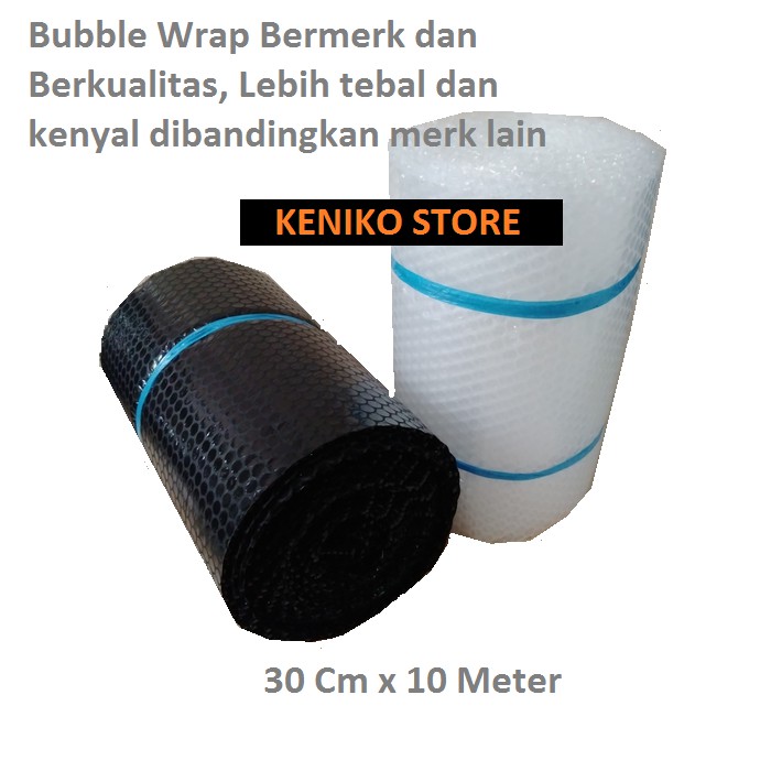 

PROMO BUBBLE WRAP TMS BERKUALITAS TEBAL BERMERK 30CM x 10M