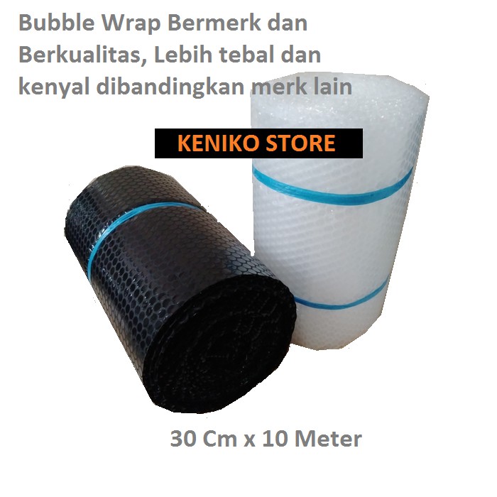 PROMO BUBBLE WRAP TMS BERKUALITAS TEBAL BERMERK 30CM x 10M