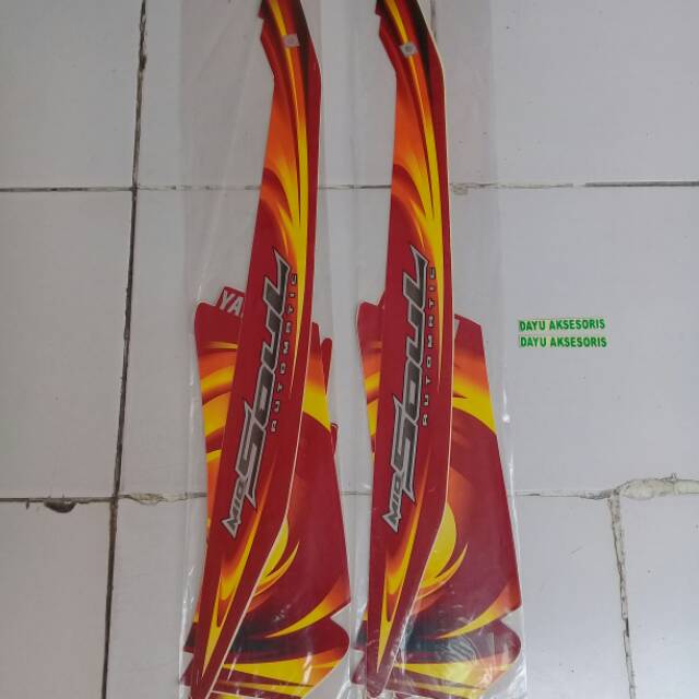 Striping Mio soul 2007 merah