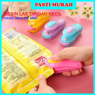 HAND SEALER MINI PLASTIK SNACK MAKANAN MESIN LAS TANGAN