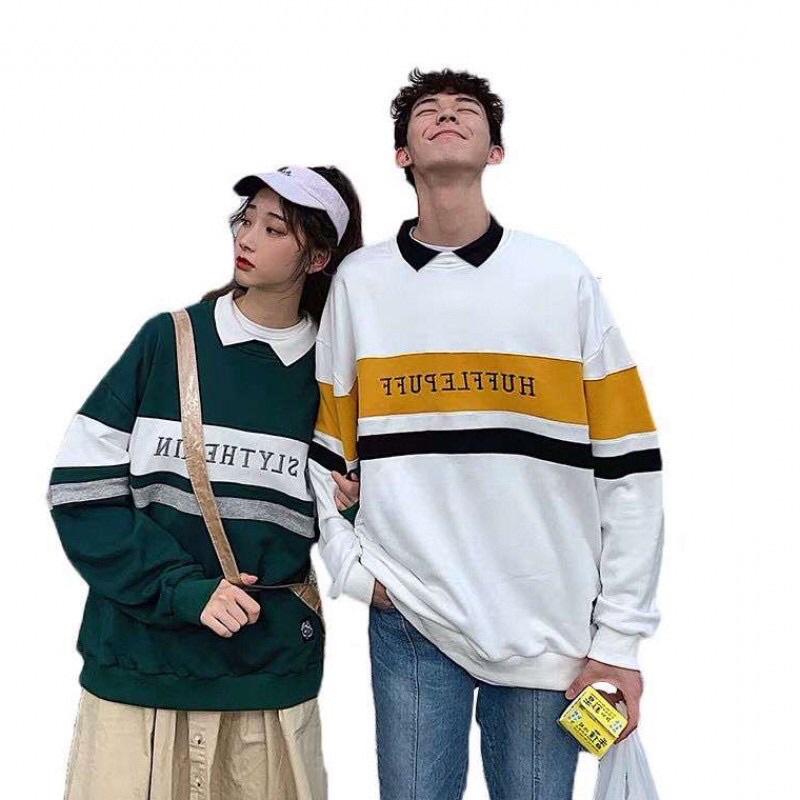 Polo Sweater Couple Harry Potter Hufflepuff