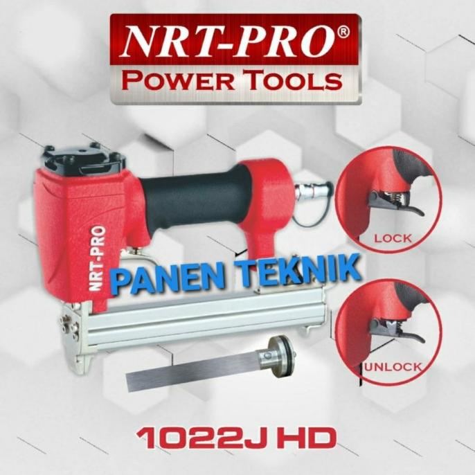 Air Nailer Nrt Pro 1022 Gun Staples Tembak Angin Kompresor