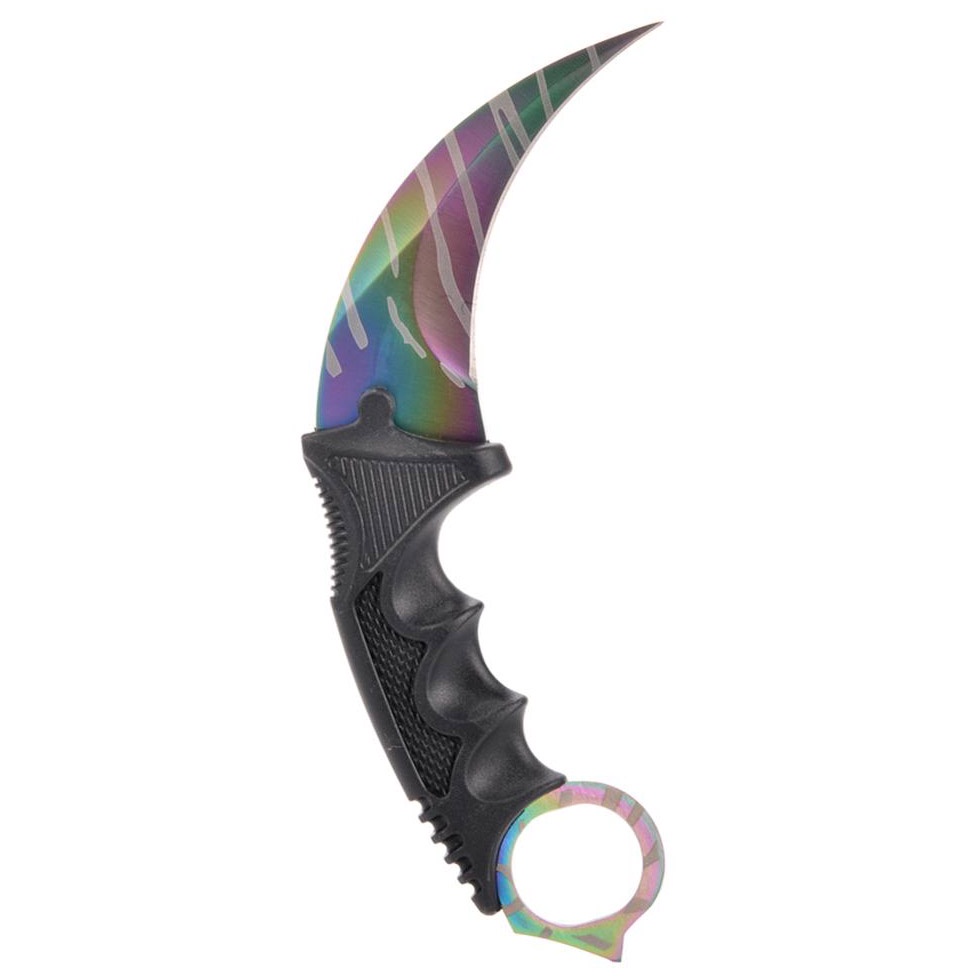 (MAINANKYU)  of KNIFEZER Vastar Pisau Karambit CS GO Collector Knife - H10