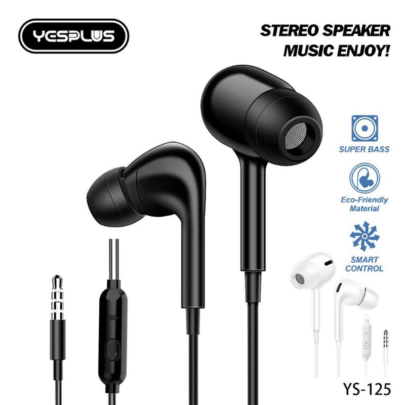 Headseat Super Bass Yesplus YS-125 SOUND PRO