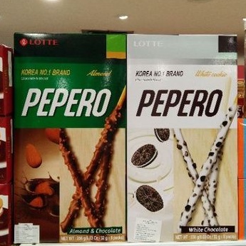 

Lotte Pepero Chocolate & Biskuit 256gr (almond/chocolate)