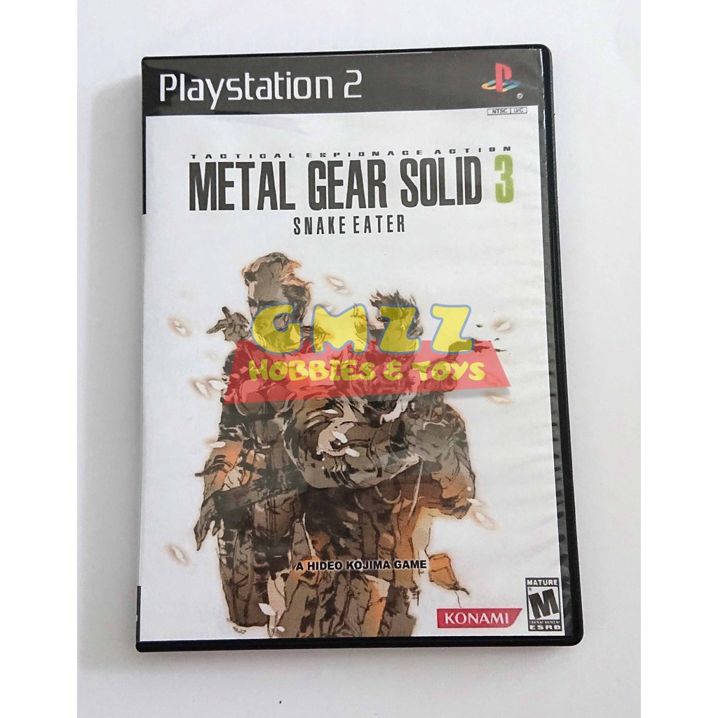 KASET PS2 METAL GEAR SOLID 3 SNAKE EATER