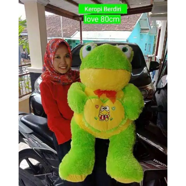 BONEKA KODOK KEROPI JUMBO 80CM