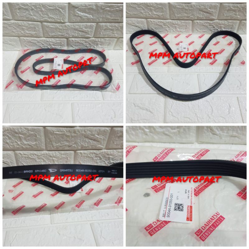 tali kipas van fan belt granmax gran max 1.5cc 1500cc 1.5 1500 6pk 1460 bando thailand 9004A-91050