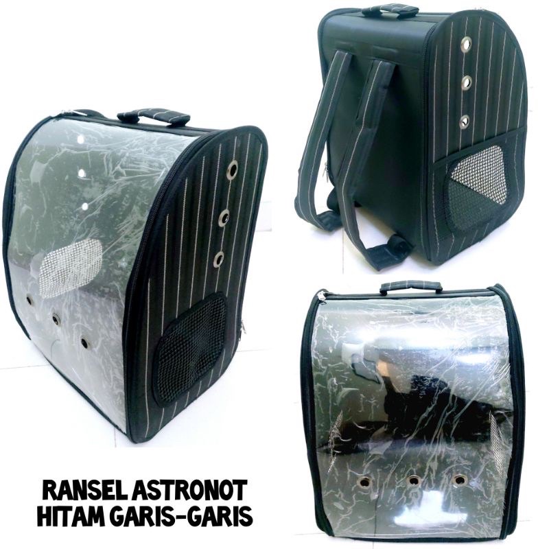 Tas kucing astronot - pet cargo 2in1 hewan anjing kelinci tas ransel