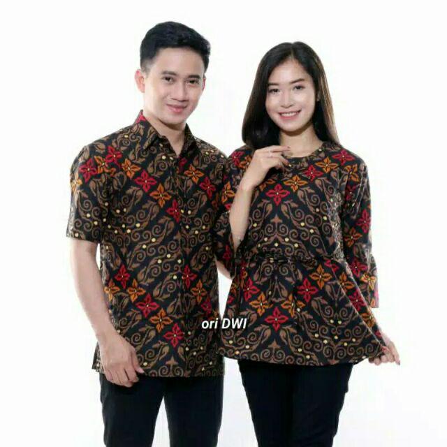 Baju Batik Couple Blouse Bolero Batik Couple Murah Dan Modern Kode - 03