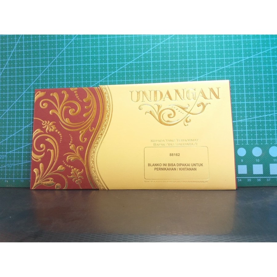 Undangan Blangko ERBA 88162 Free Plastik + file setting