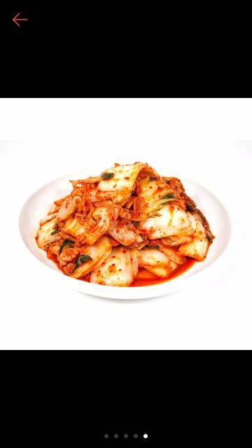 Kimchi 500gr halal sawi murah korean food snack cemilan pedas korean snack