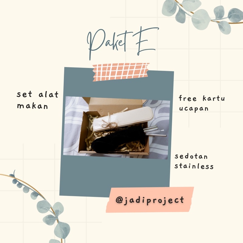 

JADI PROJECT HAMPERS PAKET E | GIFT BOX MURAH | HAMPERS WISUDA DAN ULTAH