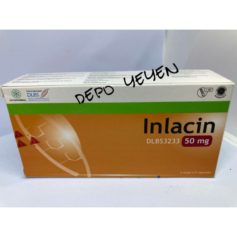 INLACIN 50MG Membantu menurunkan kadar gula dengan bahan herbal karya anak bangsa