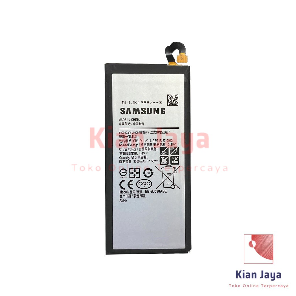 Baterai Samsung J5 Pro A5 2017 J530F Original OEM Batre Batrai Battery Hp EB-BJ530ABE Ori