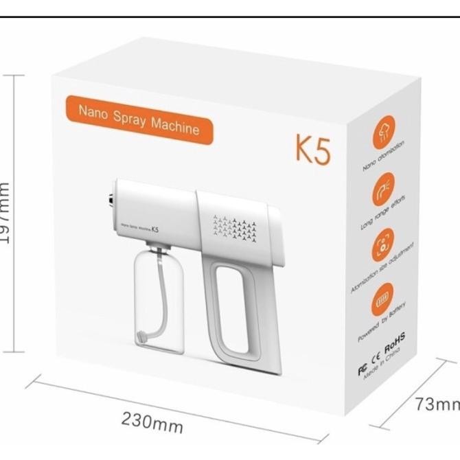 Spray Gun Disinfektan Nano Atomizer C Care K5 / Ccare K5 Original