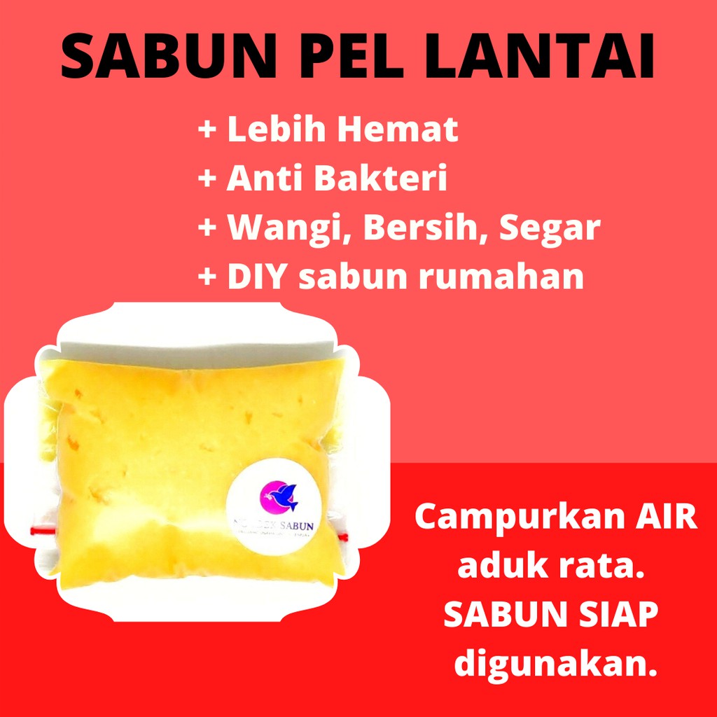 Sabun Pel Lantai 1L - BIANG SABUN 1 Liter - Refill - DIY