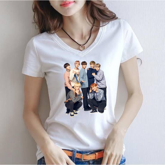 KAOS WANITA KARAKTER KEREN