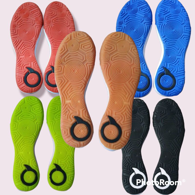 Outsole Sepatu Futsal Ort Telapak Sepatu Futsal
