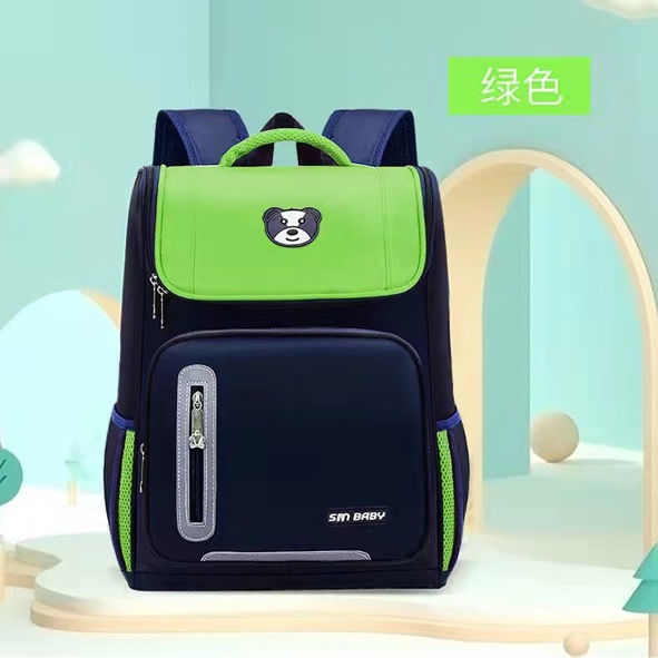 201922 Tas Punggung Anak Sekolah Ransel Besar Import Premium Impor Backpack  1 KG MUAT 2 LT2132 BQ3486 JT2566