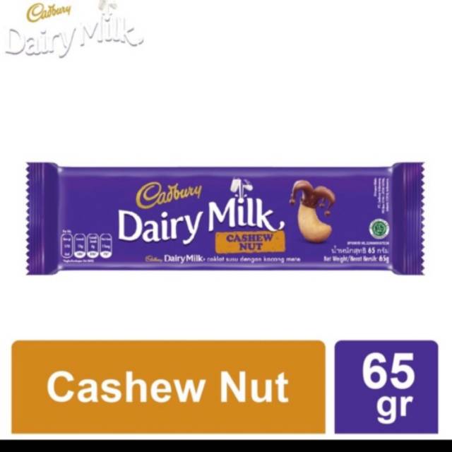 

coklat cadbury 65 gr