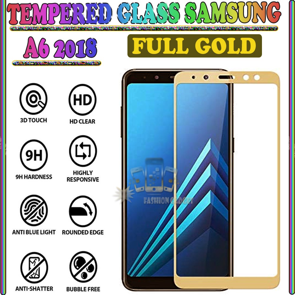 TEMPERED GLASS SAMSUNG A520 SAMSUNG A5 2017 SAMSUNG A6 2018 SAMSUNG A6 PLUS 2018 SAMSUNG A7 2018 ANTI GORES KACA TEMPER GLASS