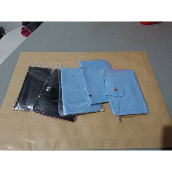 Dompet Kulit Kartu 24 Kartu Slot Card Holder Kulit Import