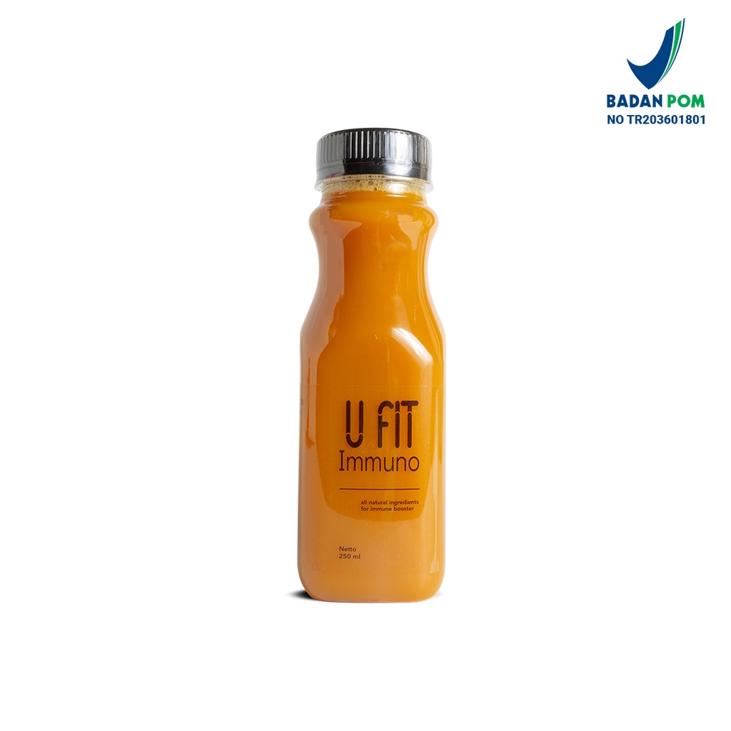 

U FIT Immuno 250ml Diet Herbal / Sari Lemon Asli Untuk Diet / Sari Lemon / Sari Lemon Diet / Lemon / penurun berat badan bpom aman untuk menyusui