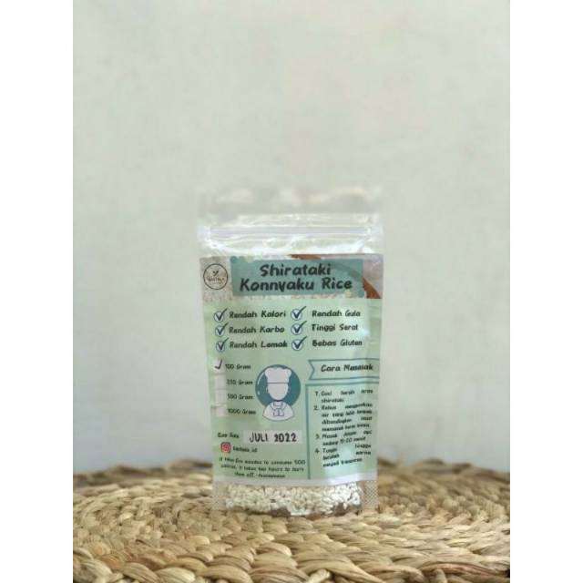

Beras Diet Shirataki Konnyaku Rice 100 Gram