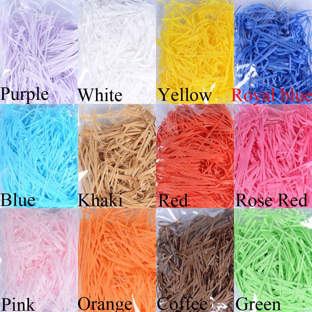 Preva 20g Raffia Kertas Serut DIY Packaging Accessaries Confetti Wrapping Persediaan