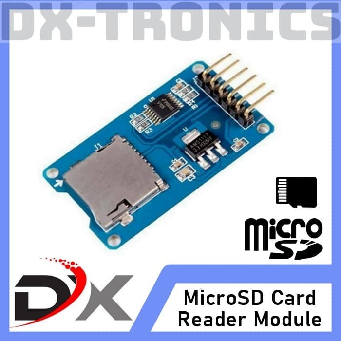 MicroSD Card Reader Writer Module for Arduino Micro SD