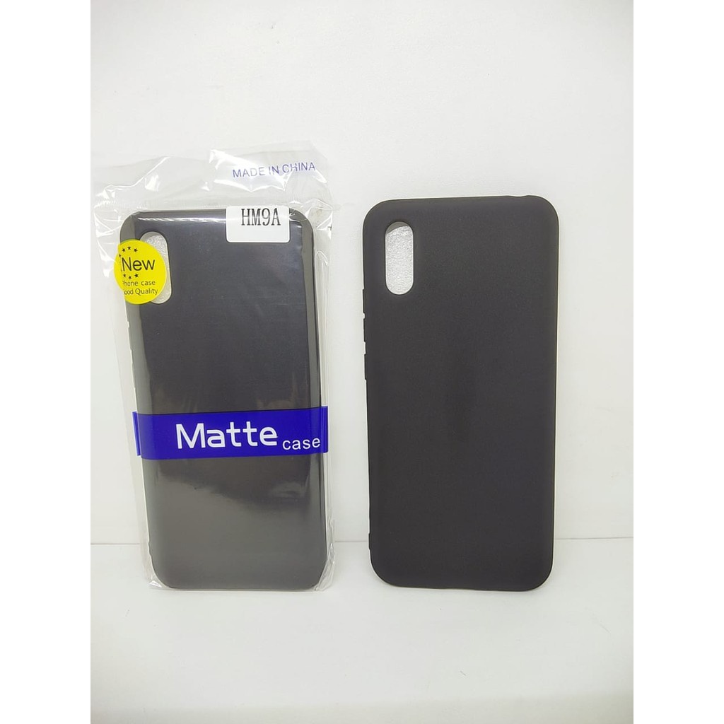 BARU Case Casing Black Mate Redmi 9A 6.53" REDMI 9A Kondom Pelindung HP ARZ