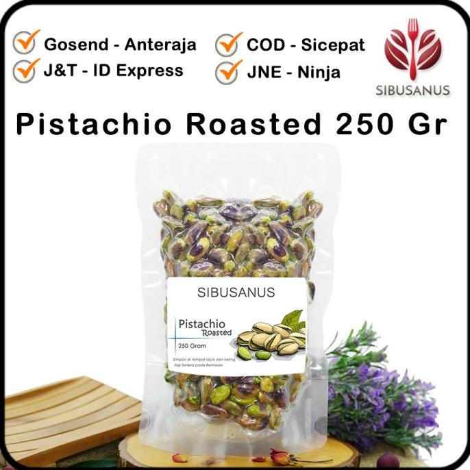 

---Terbaru--- Pistachio Kupas Roasted Pistachio Tanpa Kulit 250gr