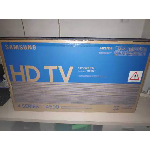 Samsung Led Tv Ua32t4500 Smart Tv 32 Inch 32t4500 Garansi Resmi New 2020 Shopee Indonesia