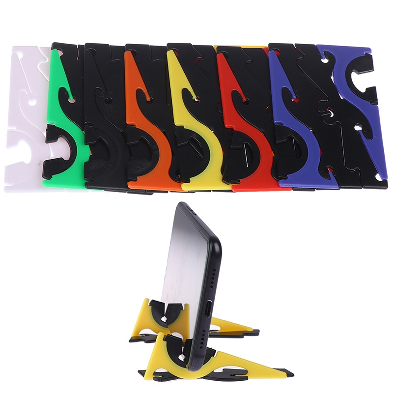 (LUCKID) Tripod Universal Model Kartu Dapat Dilipat Untuk Handphone