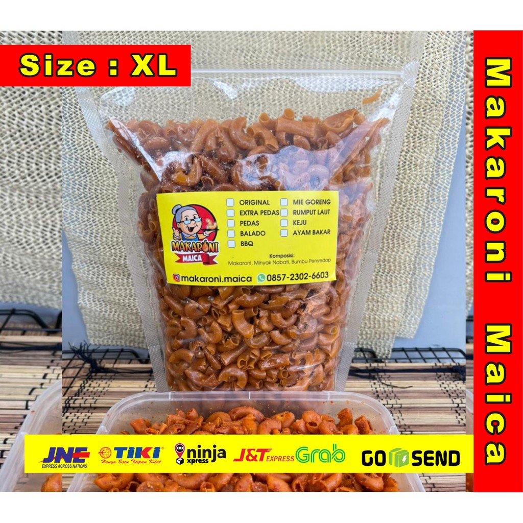

[MAKARONI MAICA] Size = XL - 550Gram