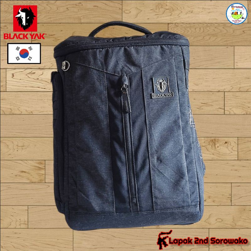 Tas Backpack Laptop Black Yak 28L Original