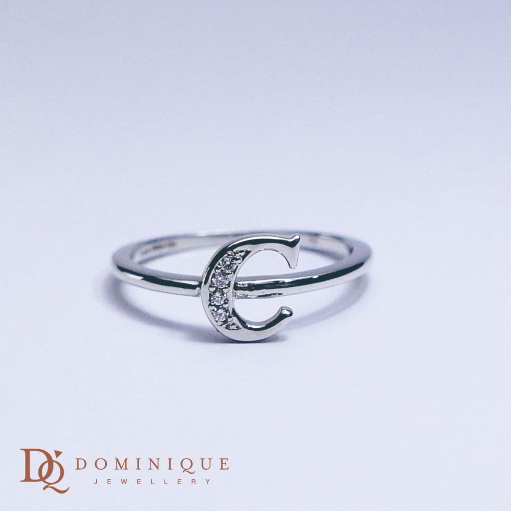 

Dominique Jewellery - Ladies Ring Diamond Alphabeth C