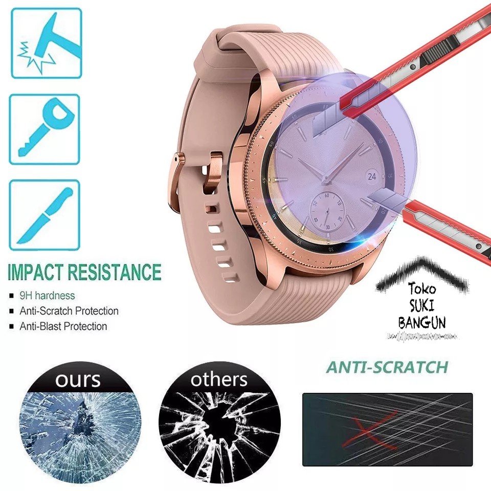 Galaxy Watch Tempered Glass 42mm 46mm Samsung SM-R800 SM-R810