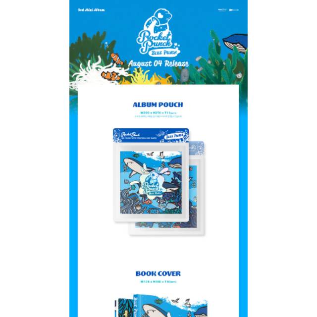 [READY] Rocket Punch 3rd Mini Album < BLUE PUNCH >