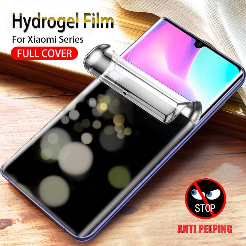 Film Hydrogel Pelindung Layar Anti Spy Untuk Xiaomi Black Shark 4 5 Pro 5RS Black Shark 4Pro 5Pro