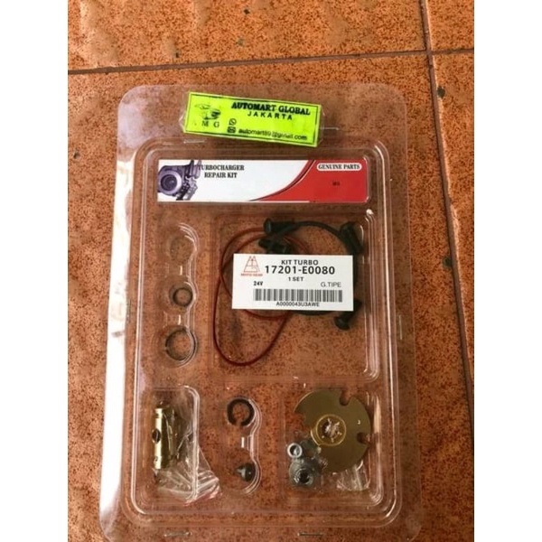 repair kit turbo charger dutro 130ht 24 volt e0080