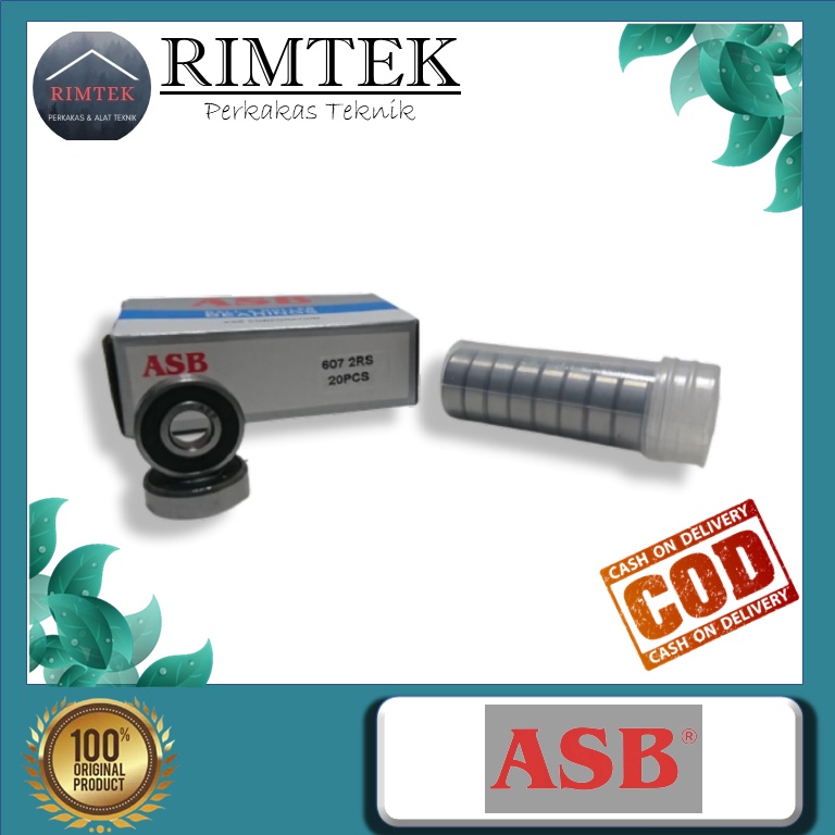 BEARING 607 2RS ASB / LAHER / LAKER 607 2RS ASB