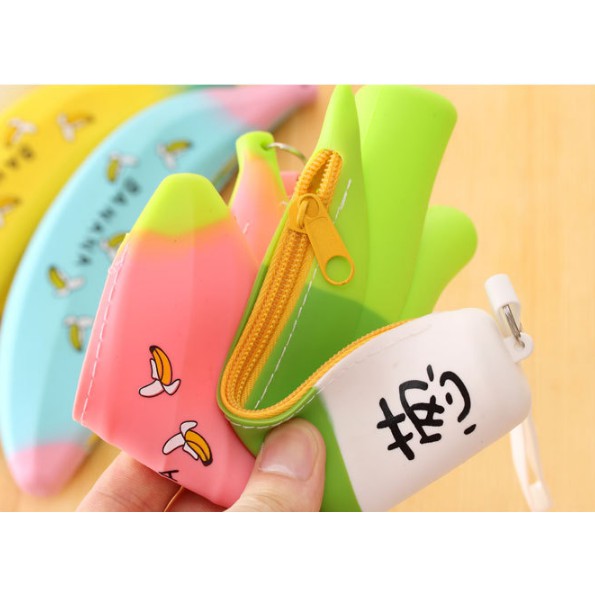 

tempat koin / tempat pensil bentuk pisang multifungsi - HHM302