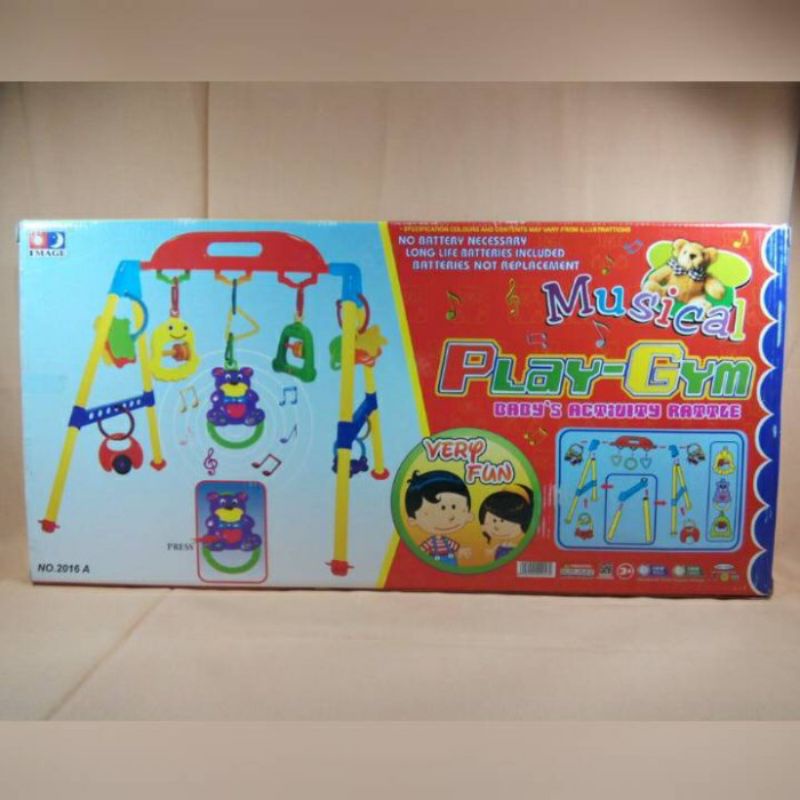 BABY MUSICAL PLAY GYM - MAINAN MUSICAL ANAK